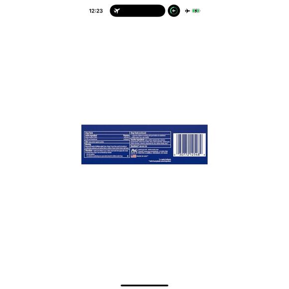 Crest 3D White Advanced Radiant Mint Toothpaste Lot of 4 Travel 2.4 oz Exp 2027 - Picture 8 of 8